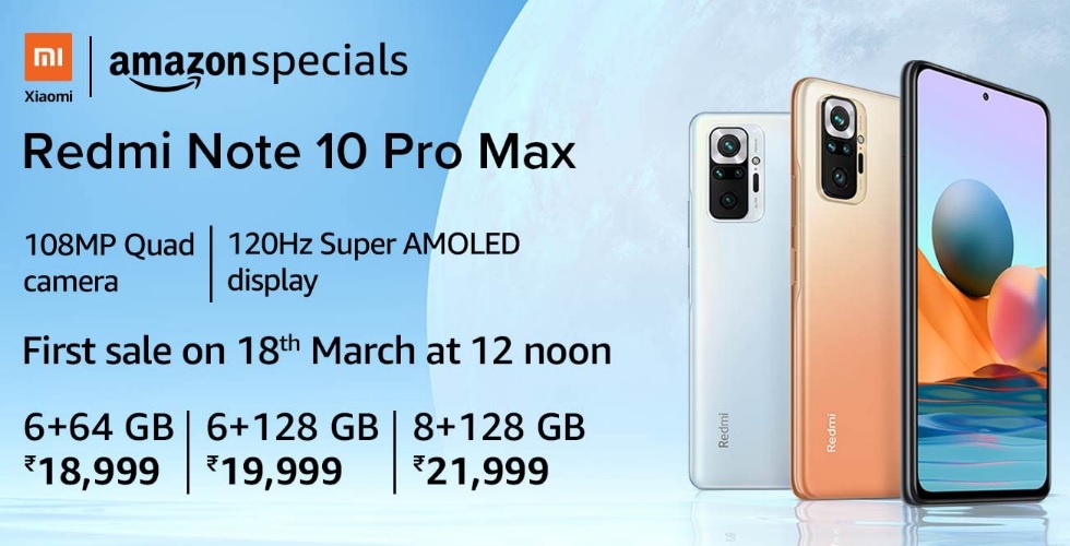 redmi note 10 pro max amazon